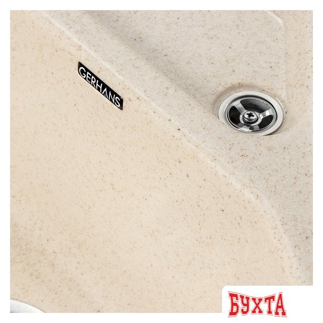 Кухонная мойка Gerhans E08 (бежевый) 5