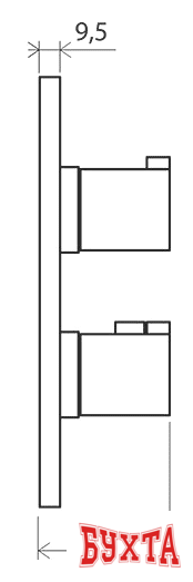 Смеситель Ravak CR 067.00 [X070075] 3