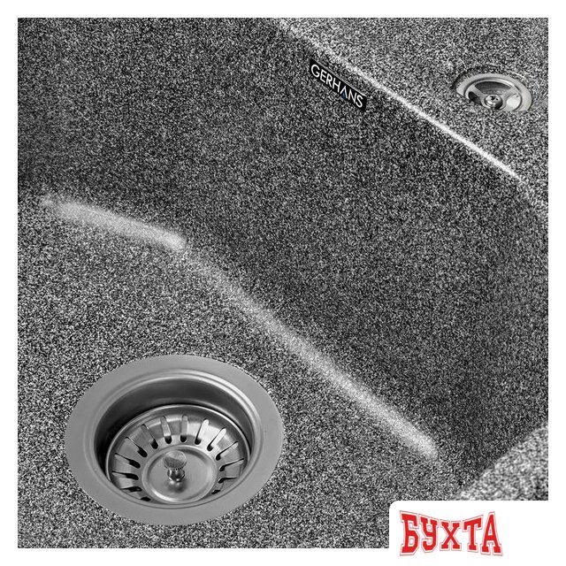 Кухонная мойка Gerhans E08 (графит) 4