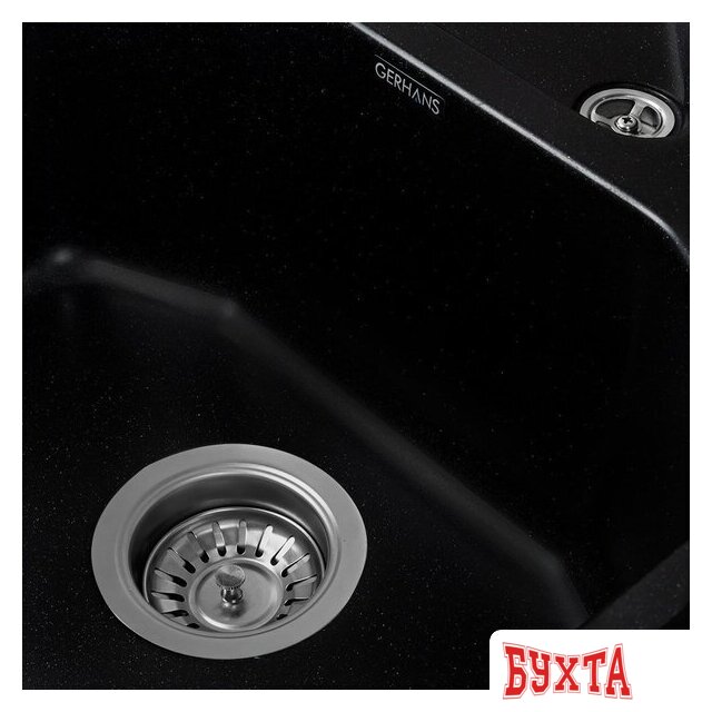 Кухонная мойка Gerhans E08 (оникс) 4