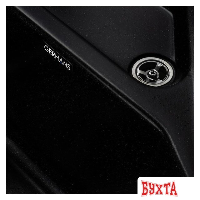 Кухонная мойка Gerhans E08 (оникс) 5