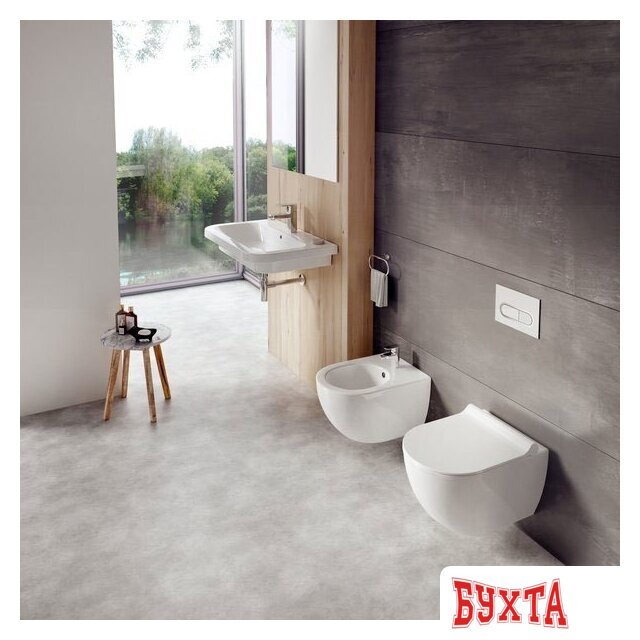 Унитаз подвесной Ravak Uni Chrome RimOff X01535 (без сиденья) 4