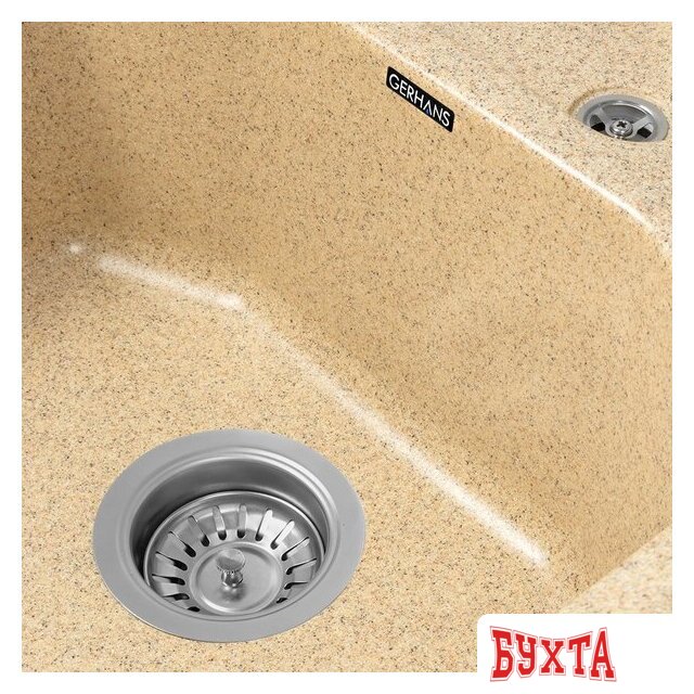 Кухонная мойка Gerhans E08 (песочный) 4