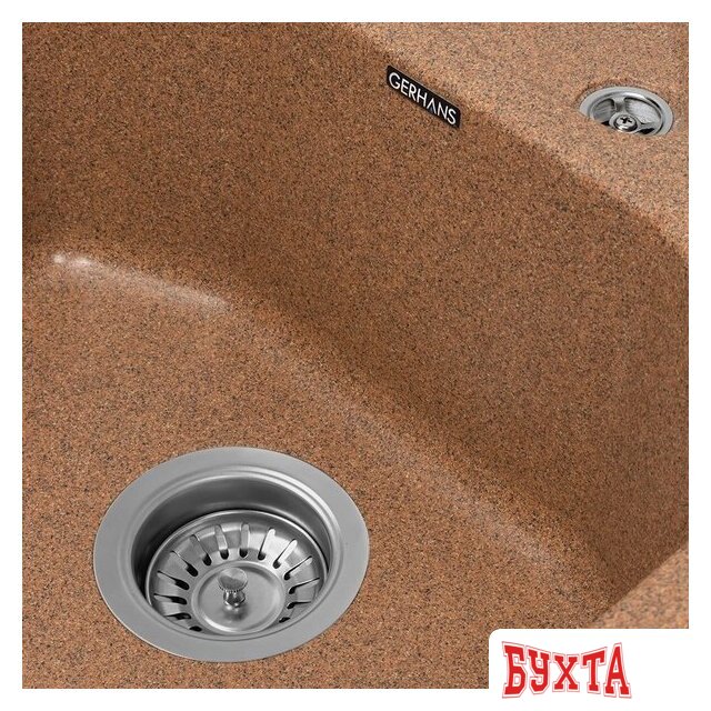 Кухонная мойка Gerhans E08 (терракот) 4