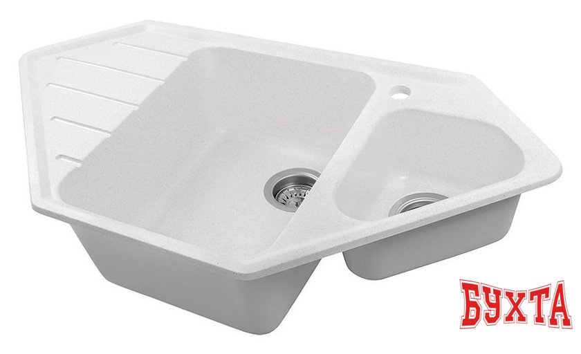 Кухонная мойка Gerhans E10 (белый) 3