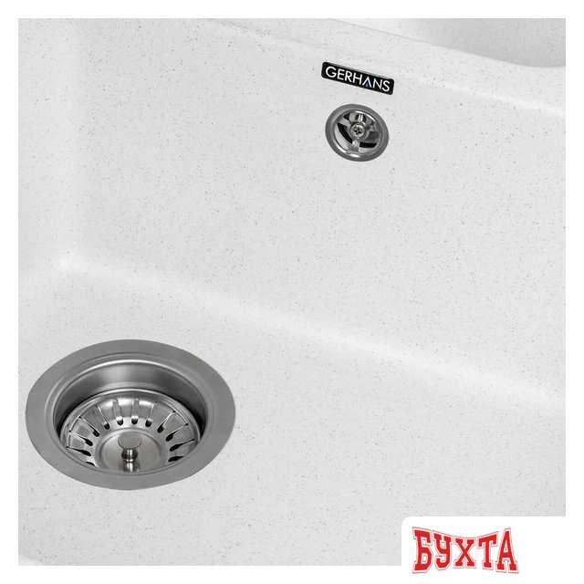 Кухонная мойка Gerhans E10 (белый) 4