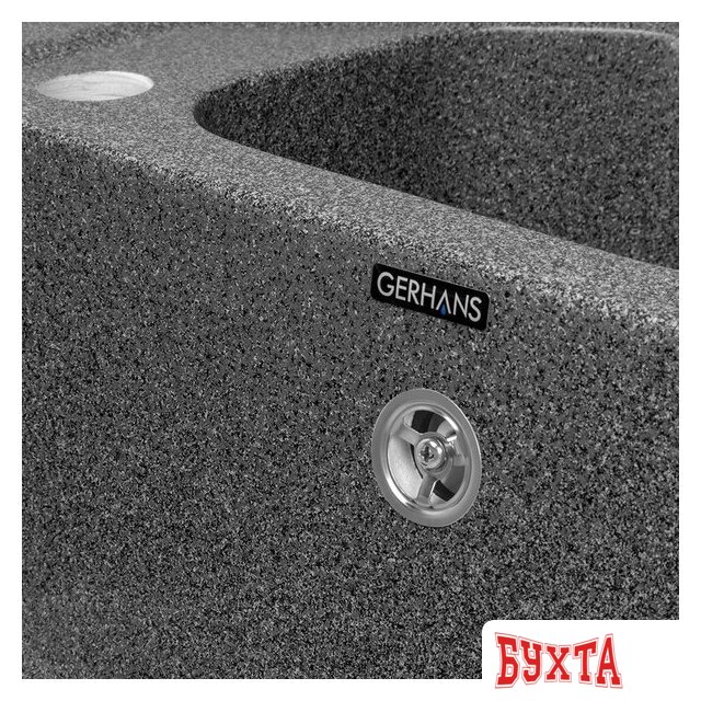 Кухонная мойка Gerhans E10 (графит) 5