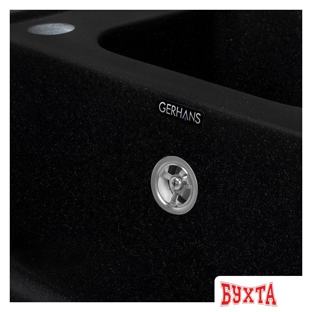 Кухонная мойка Gerhans E10 (оникс) 5