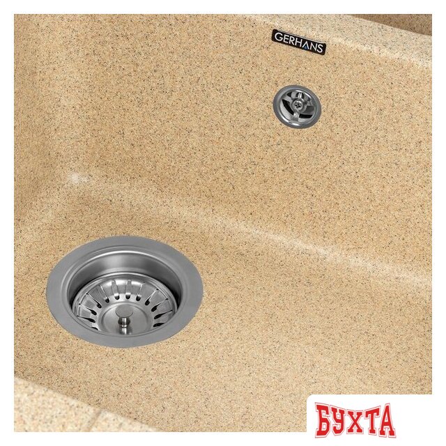 Кухонная мойка Gerhans E10 (песочный) 4