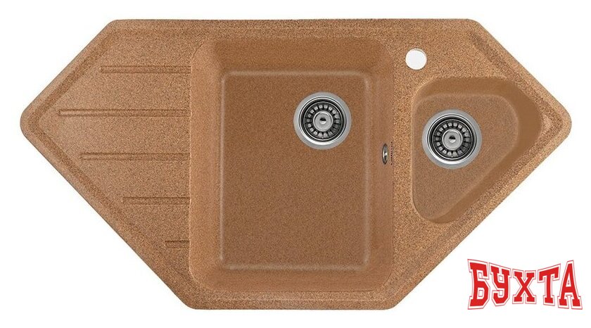 Кухонная мойка Gerhans E10 (терракот) 1