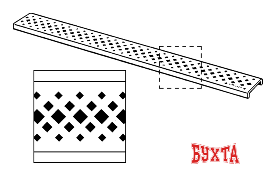 Трап/канал Viega Advantix 4932.3 709129 2