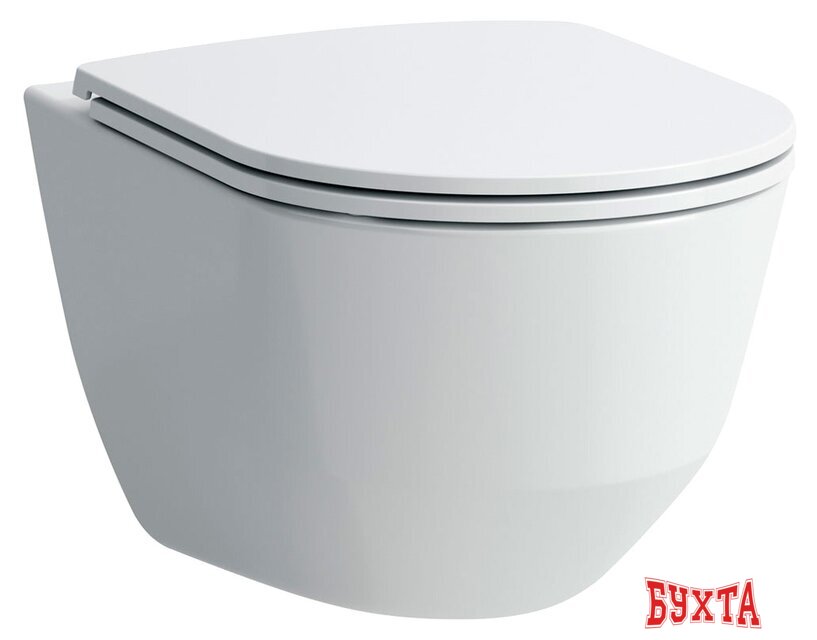 Унитаз подвесной Laufen Pro Rimless с пневмокрышкой 8209660000001 + 8989660000001