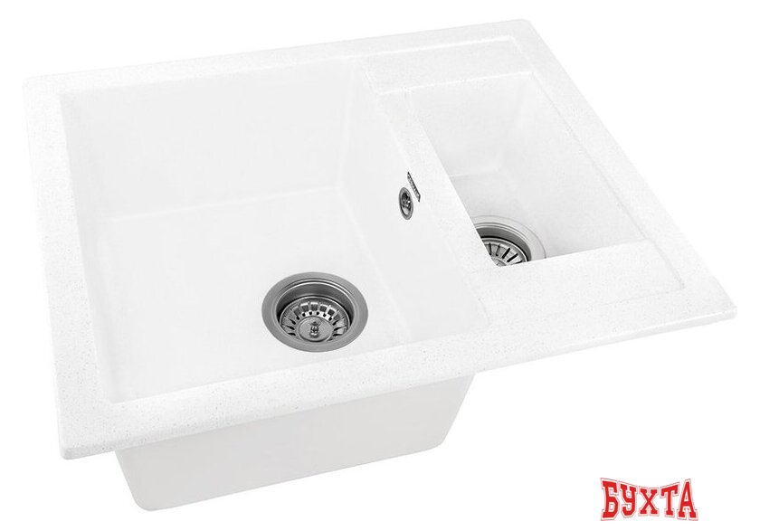 Кухонная мойка Gerhans C01 (белый) 3