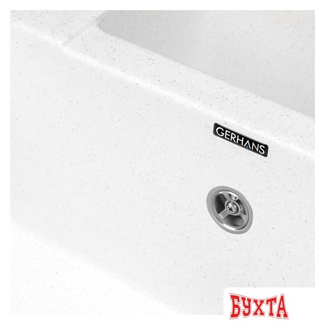 Кухонная мойка Gerhans C01 (белый) 5