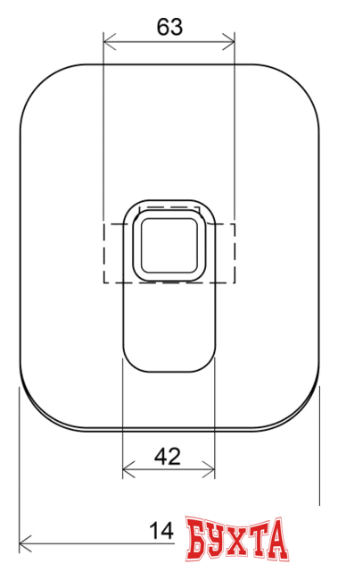 Смеситель без скрытого механизма Ravak 10° TD 062.00 [X070069] 3