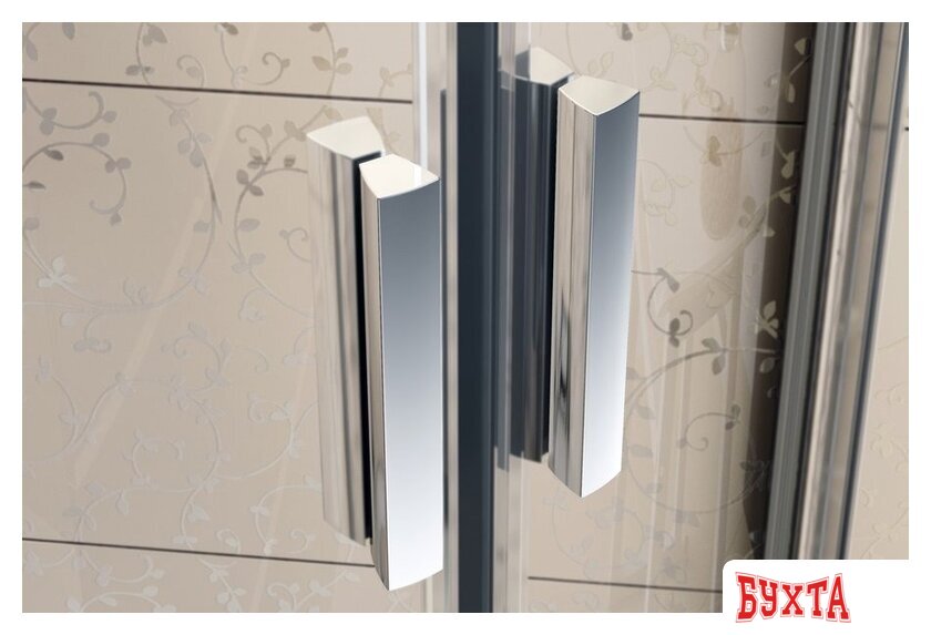 Душевой уголок Ravak Blix BLDP2+BLPS 120x80 (серебристый/прозрачное) 4