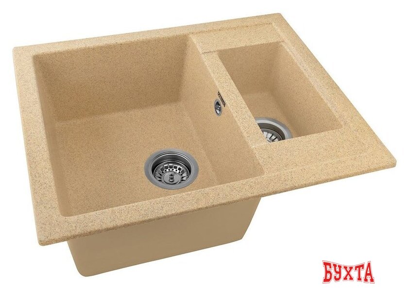Кухонная мойка Gerhans C01 (песочный) 3