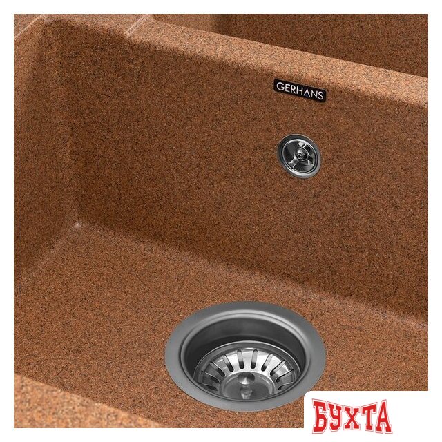 Кухонная мойка Gerhans C01 (терракот) 4
