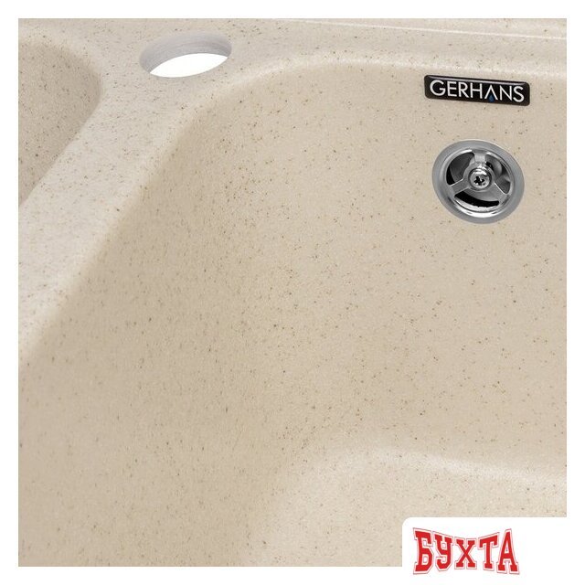 Кухонная мойка Gerhans C02 (бежевый) 5