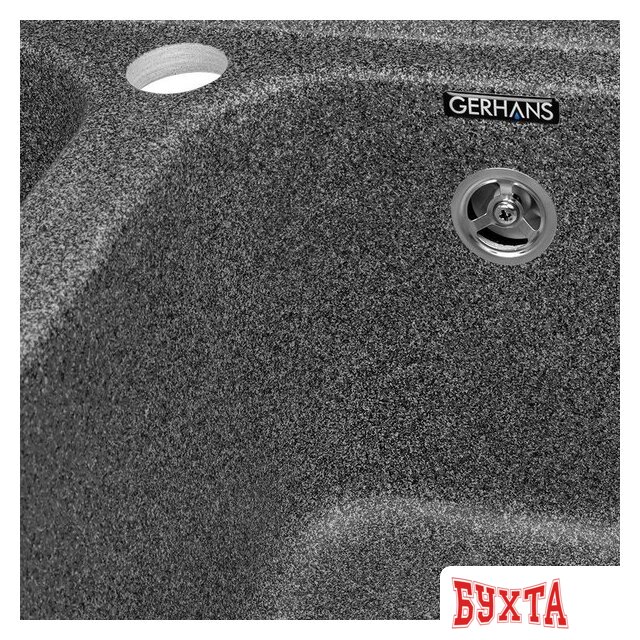 Кухонная мойка Gerhans C02 (графит) 5