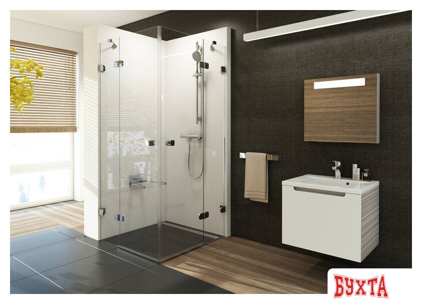 Душевой уголок Ravak Brilliant BSRV4 90x90 2