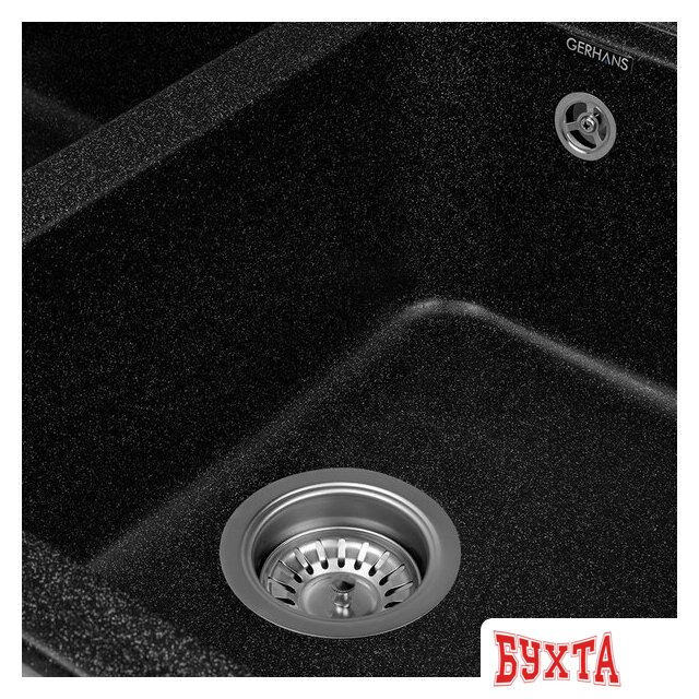 Кухонная мойка Gerhans C02 (черный) 4