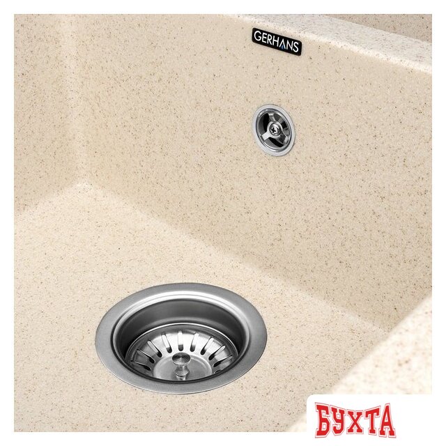 Кухонная мойка Gerhans C10 (бежевый) 4