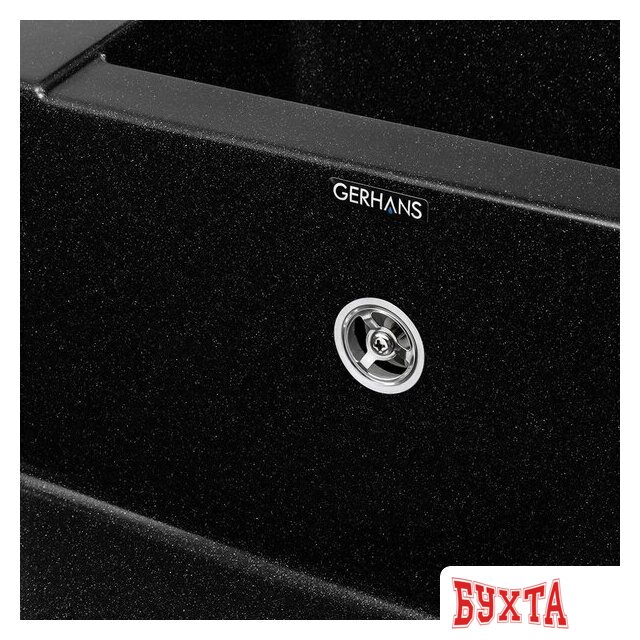 Кухонная мойка Gerhans C10 (оникс) 4