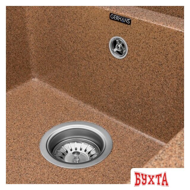 Кухонная мойка Gerhans C10 (терракот) 4