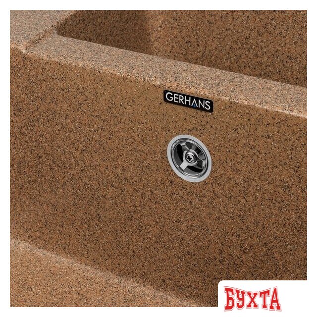 Кухонная мойка Gerhans C10 (терракот) 5
