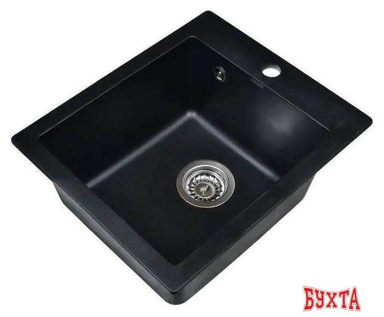 Кухонная мойка Wisent W420-25 (оникс) 2