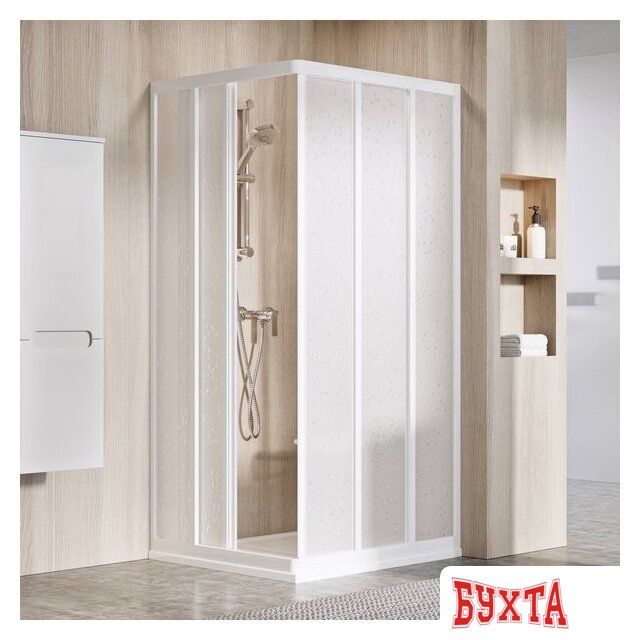 Душевой уголок Ravak Supernova ASRV3 - 90 (прозрачный/белый) 2