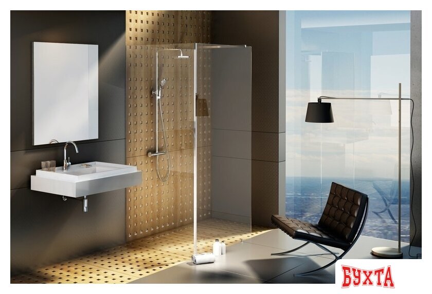 Душевой уголок Ravak Walk-In Corner 120x90 (серебристый/прозрачное) 4