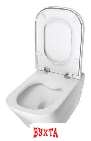 Унитаз подвесной Roca The Gap Clean Rim A34647L000 + A801472003 2