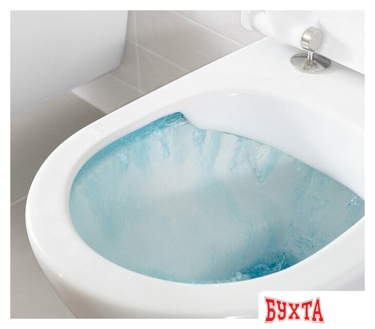Унитаз подвесной Villeroy & Boch Subway 2.0 5614R0R1 Ceramic Plus + 9M78S101 3