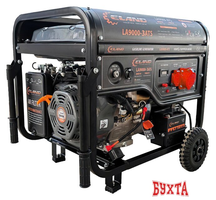 Бензиновый генератор ELAND LA9000-3-ATS 1