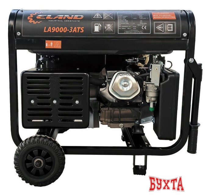 Бензиновый генератор ELAND LA9000-3-ATS 2