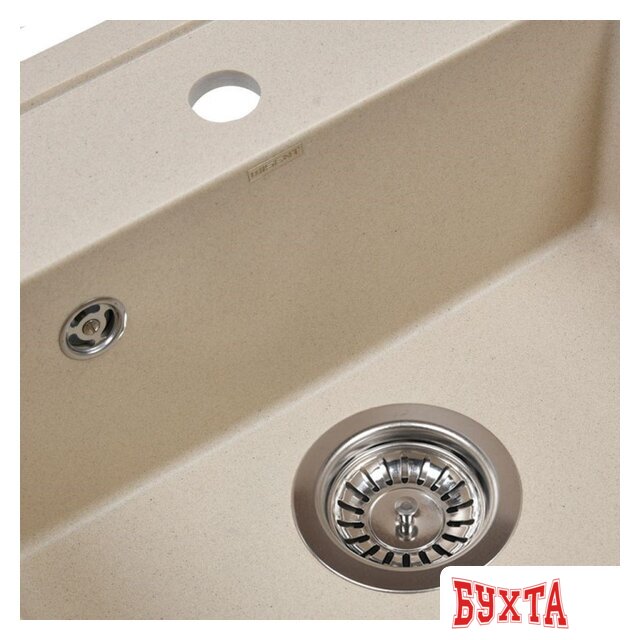 Кухонная мойка Wisent 510-30W (с сифоном GER013) 4