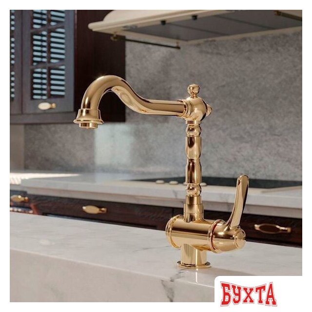 Смеситель IDDIS Oldie OLDYGL0i05 (золотистый) 2