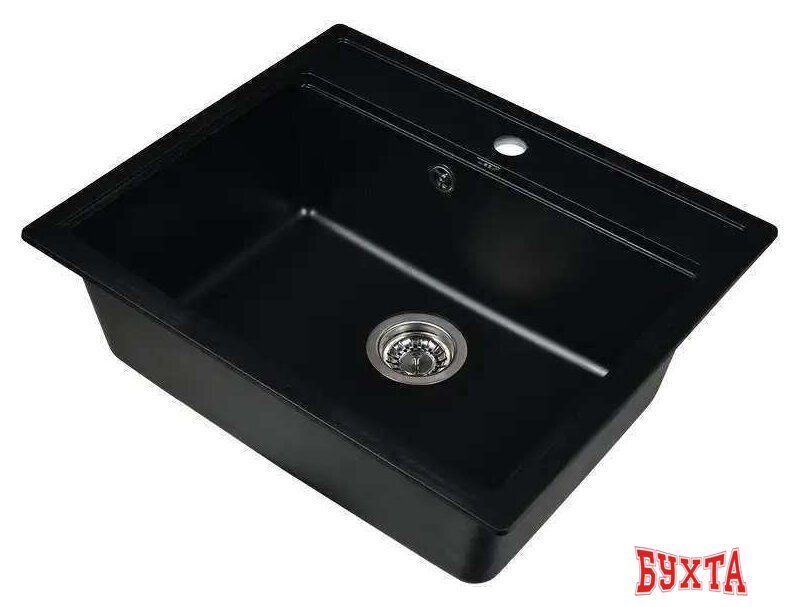 Кухонная мойка Wisent W600-25 (оникс) 2