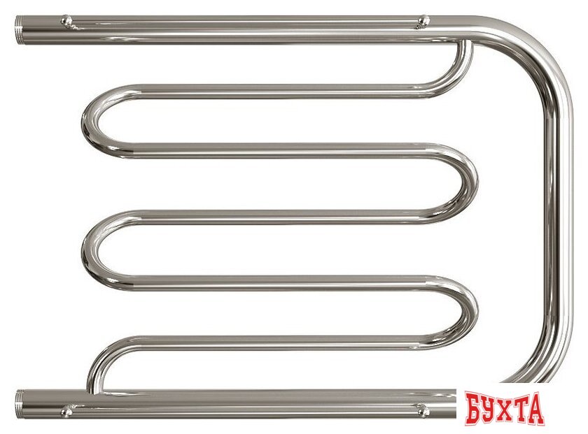 Полотенцесушитель Двин Dw с полочкой 50x70 2