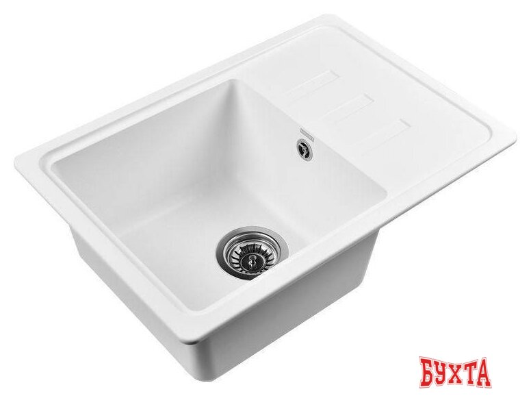 Кухонная мойка Wisent W620-28 (белый) 4