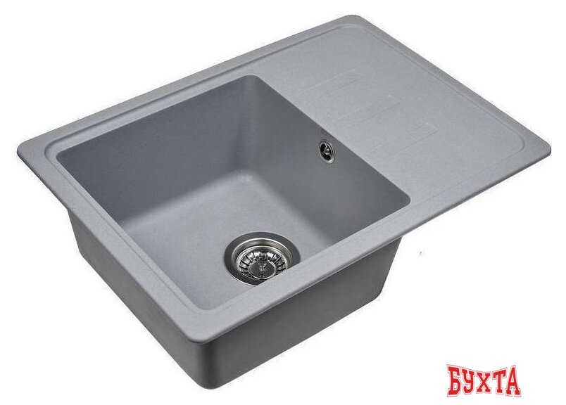 Кухонная мойка Wisent W620-29 (серый) 4