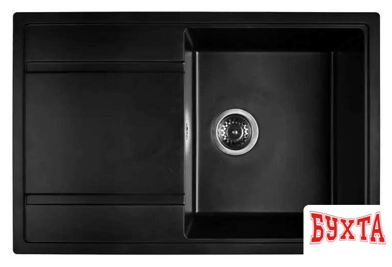 Кухонная мойка Wisent W780-25 (оникс) 1