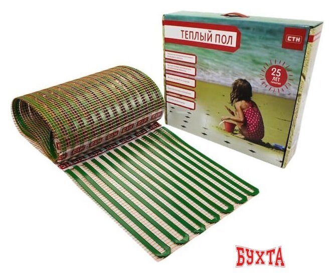 Нагревательный мат СТН City Heat 3.5х0.5 м 270 Вт