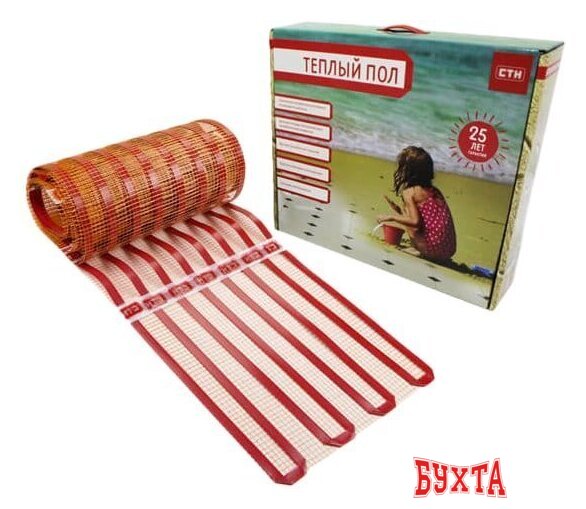 Нагревательный мат СТН City Heat 5.5х0.5 м 420 Вт