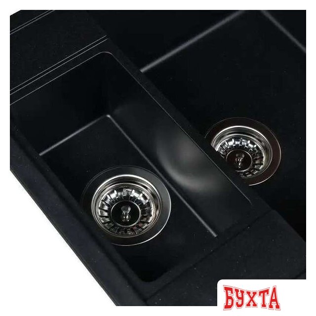 Кухонная мойка Wisent WQ580-25 (оникс) 3