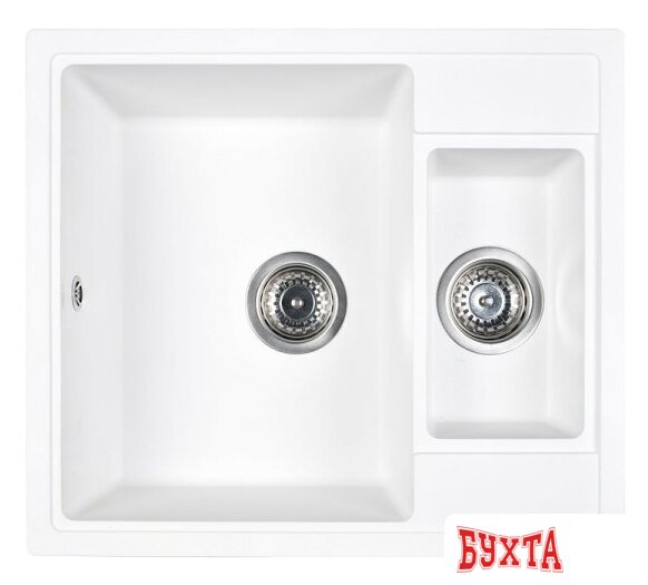 Кухонная мойка Wisent WQ580-28 (белый) 1