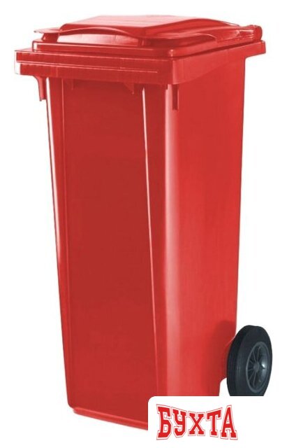 Контейнер для мусора ESE 120 л (красный) 1