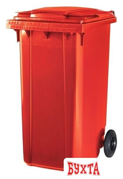 Контейнер для мусора ESE 240 л (красный)